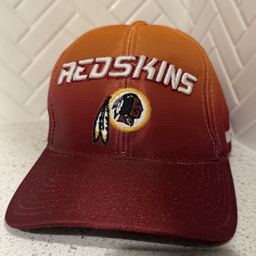 Nationals Washington Redskins Hat VTG PUMA NFL Red Pro Line Authentic Team Cap
